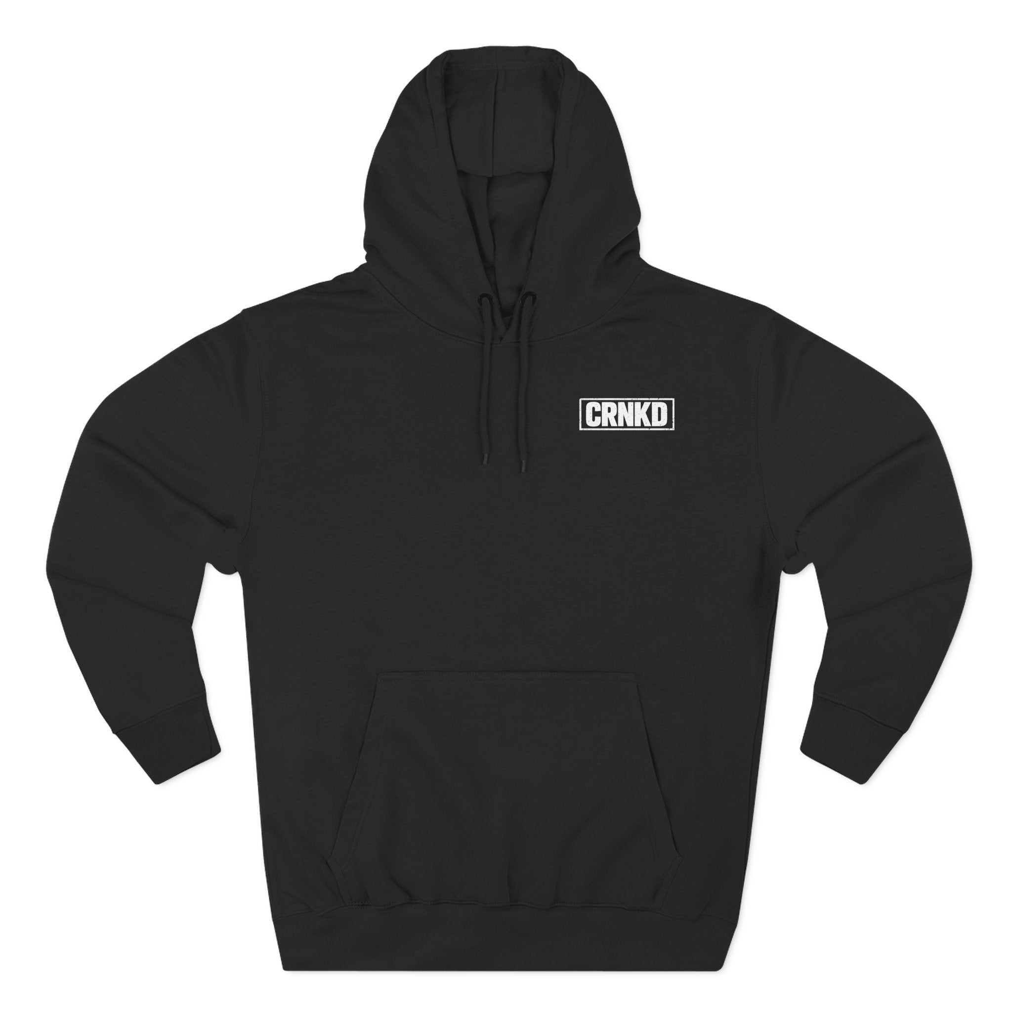 Dead Rats Tell No Tales Hoodie — Graphic Black Fleece Pullover
