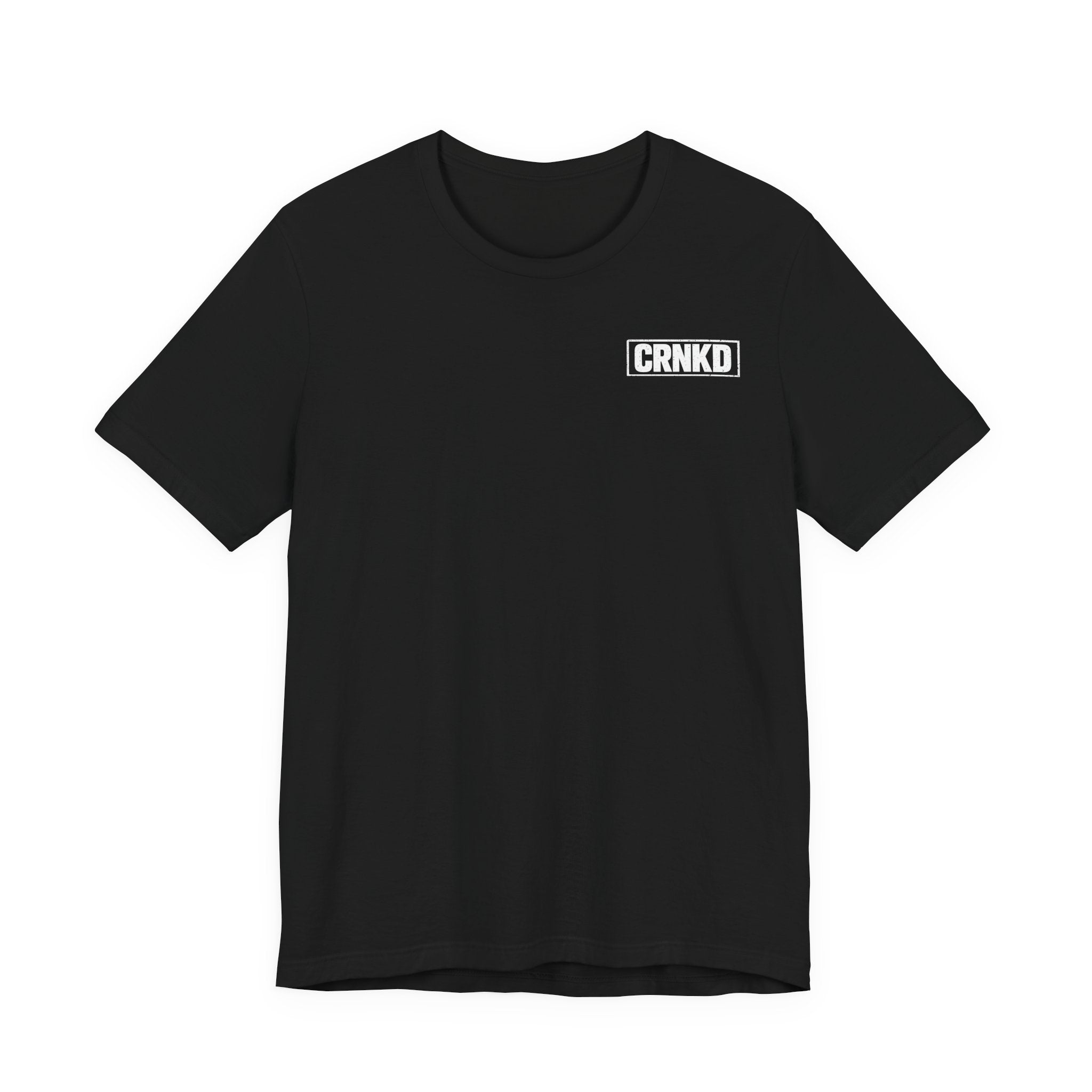 CRNKD Motorcycle Engine Tee — Vintage V-Twin Bike Shirt
